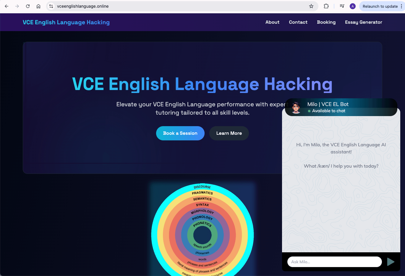 VCE English Language Online